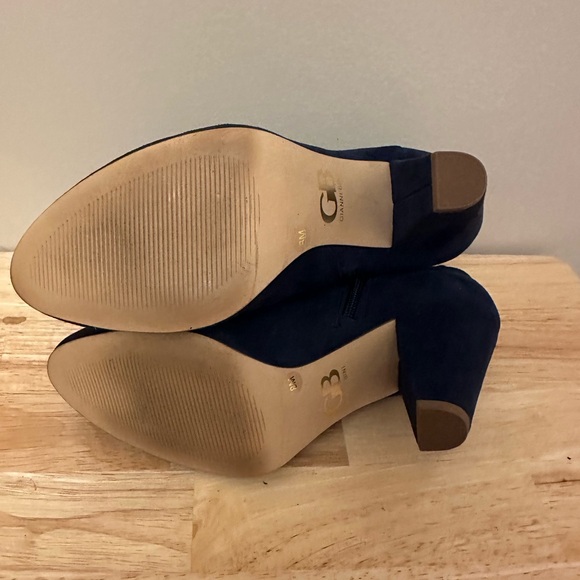 Gianni Bini Dark Blue Ankle Booties - Picture 8 of 8